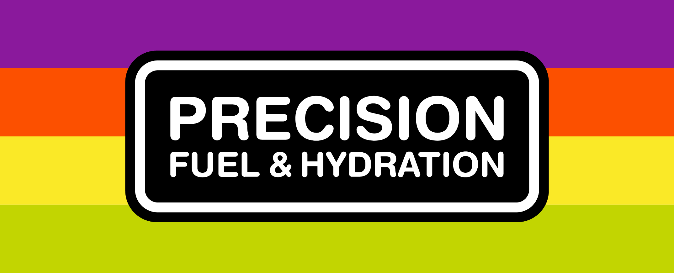 Precision Fuel & Hydration Logo On Stripes